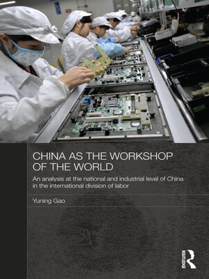 cover image of China as the Workshop of the World